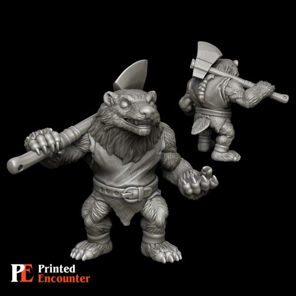 Badger Barbarian - Printed Encounter