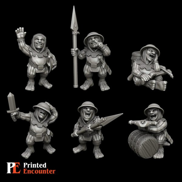 Halfling Town Guards - Printed Encounter (6-Pack)