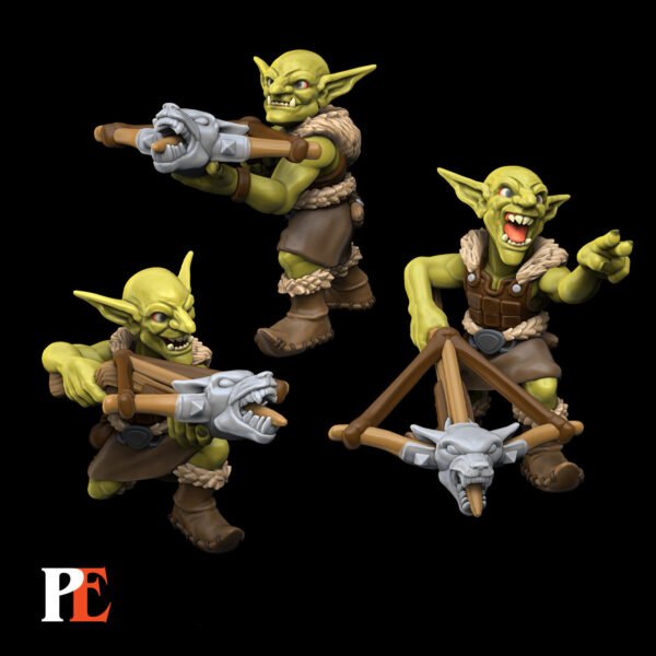 Wolf Clan Goblin Crossbow Archers - Printed Encounter (3-Pack)