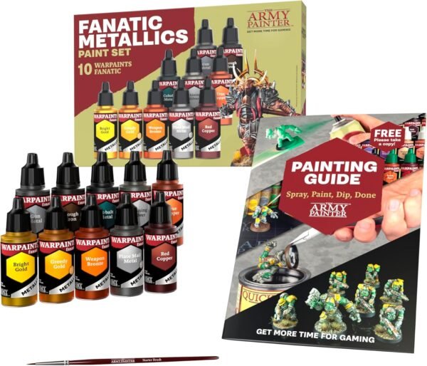 The Army Painter Warpaints Fanatic - Metallics Paint Set - Image 2