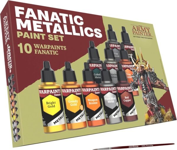 The Army Painter Warpaints Fanatic - Metallics Paint Set