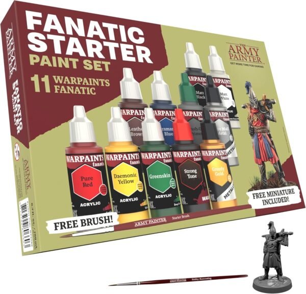 The Army Painter Warpaints Fanatic Starter Set