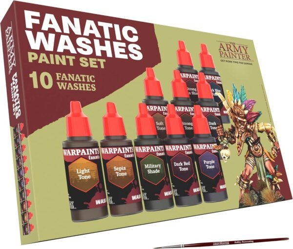 The Army Painter Warpaints Fanatic - Washes Paint Set