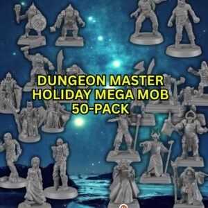 DUNGEON MASTER HOLIDAY MEGA MOB PACK (50 Miniatures)